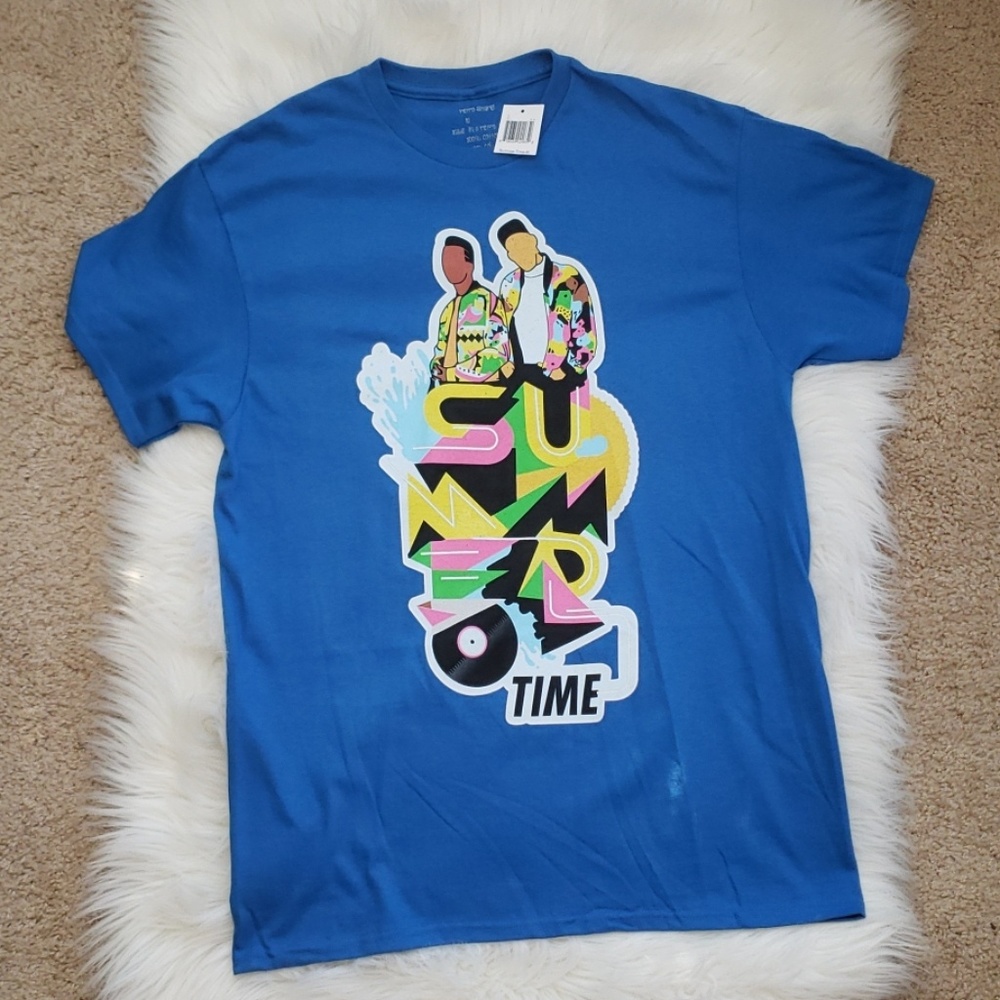 Fresh Prince & DJ Jazzy Jeff Summertime Tshirt